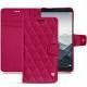 Housse cuir Huawei Mate 10 - Rose fluo - Couture