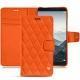 Housse cuir Huawei Mate 10 - Orange fluo - Couture