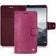 Huawei Mate 10 leather case - Serpent ciclamino