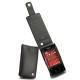Housse cuir Nokia X3  - Noir ( Nappa - Black ) 