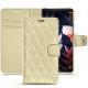 レザーケース Huawei Mate 10 Pro - Beige - Couture ( Nappa - Pantone 7502C ) 