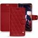 Funda de piel Huawei Mate 10 Pro - Rouge - Couture ( Nappa - Pantone 199C ) 