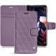 レザーケース Huawei Mate 10 Pro - Lilas - Couture ( Nappa - Pantone 2645U ) 