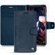 Funda de piel Huawei Mate 10 Pro - Jean vintage ( Roughtcut - Pantone 285U  ) 