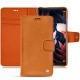 Huawei Mate 10 Pro leather case - Mandarine vintage ( Pantone 165C ) 