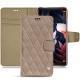 Capa em pele Huawei Mate 10 Pro - Taupe vintage - Couture