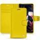 Lederschutzhülle Huawei Mate 10 Pro - Jaune fluo