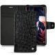 Huawei Mate 10 Pro leather case - Autruche nero