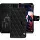 Capa em pele Huawei Mate 10 Pro - Negre poudro - Couture