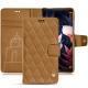Housse cuir Huawei Mate 10 Pro - Castan esparciate - Couture