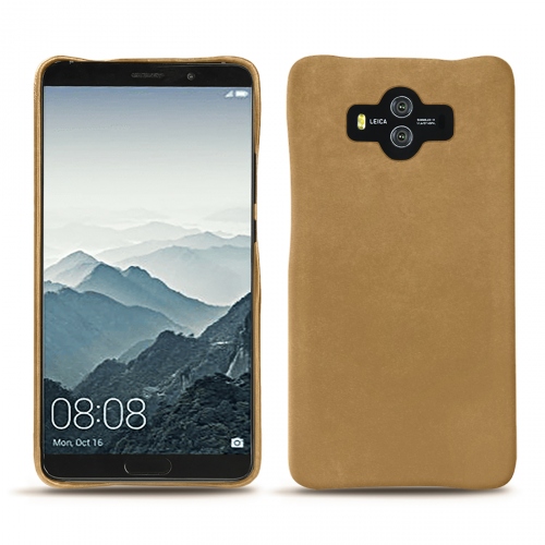 Huawei Mate 10 leather caseSable vintage ( Pantone #9b7340 ) 