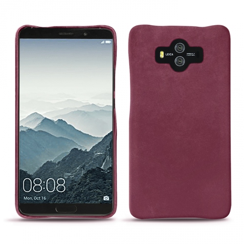 Capa em pele Huawei Mate 10Prune vintage ( Pantone #612434 ) 