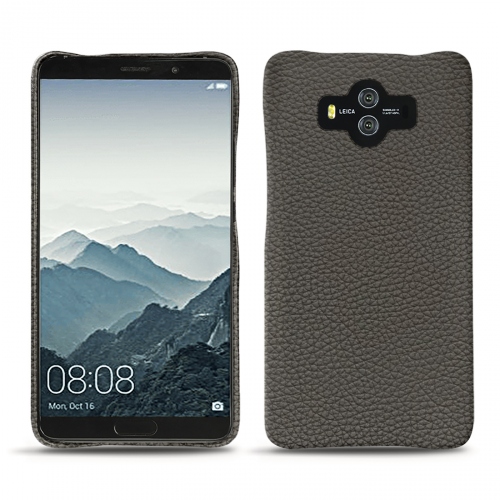 Custodia in pelle Huawei Mate 10Anthracite ( Pantone #41403c ) 