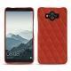 Custodia in pelle Huawei Mate 10 - Papaye - Couture ( Pantone 180C ) 