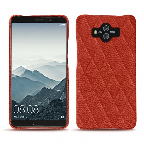 Capa em pele Huawei Mate 10Papaye - Couture ( Pantone #b54317 ) 