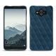 Capa em pele Huawei Mate 10 - Blu mediterran - Couture