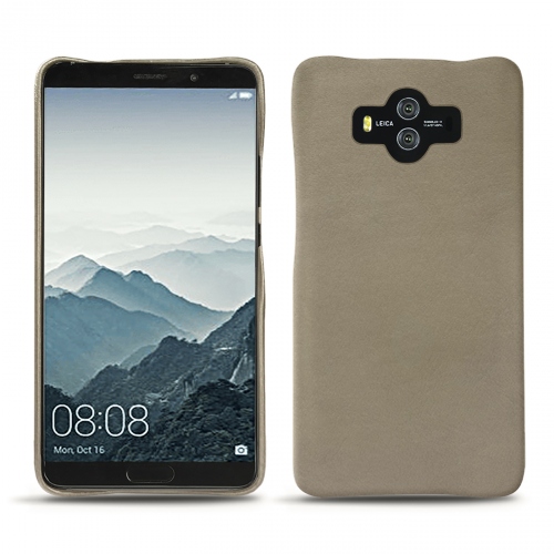 Huawei Mate 10 leather caseDarboun sabla ( Pantone #BCB1A1 )