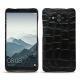 Coque cuir Huawei Mate 10 - Crocodile nero