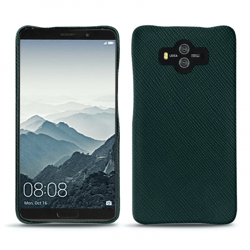 Capa em pele Huawei Mate 10Vert séduisant ( Pantone #1d3c34 ) 