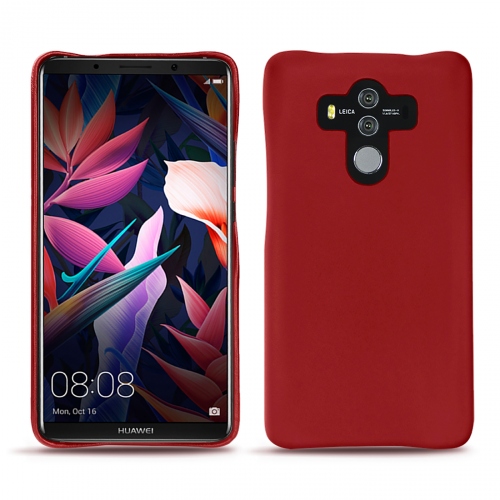 Huawei Mate 10 Pro - Habillez avec style votre mobile avec des housses de luxeRouge ( Nappa - Pantone #d50032 ) 