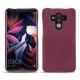 Custodia in pelle Huawei Mate 10 Pro - Prune vintage ( Pantone 512C ) 