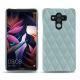 가죽 커버 Huawei Mate 10 Pro - Bleu ciel - Couture ( Nappa - Pantone 277C ) 