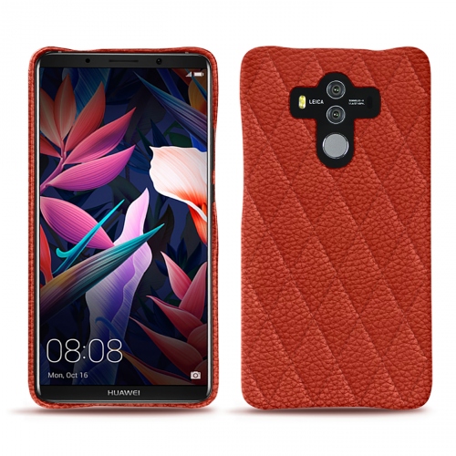 가죽 커버 Huawei Mate 10 ProPapaye - Couture ( Pantone #b54317 ) 