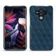 Coque cuir Huawei Mate 10 Pro - Blu mediterran - Couture