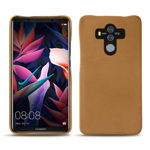 Huawei Mate 10 Pro leather caseCastan esparciate ( Pantone #824F2A )
