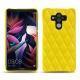 Custodia in pelle Huawei Mate 10 Pro - Jaune fluo - Couture