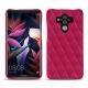 Huawei Mate 10 Pro leather cover - Rose fluo - Couture