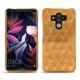 Coque cuir Huawei Mate 10 Pro - Or Maïa - Couture