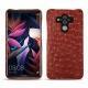 Custodia in pelle Huawei Mate 10 Pro - Autruche ciliegia