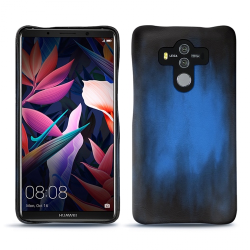 가죽 커버 Huawei Mate 10 ProBleu Patine
