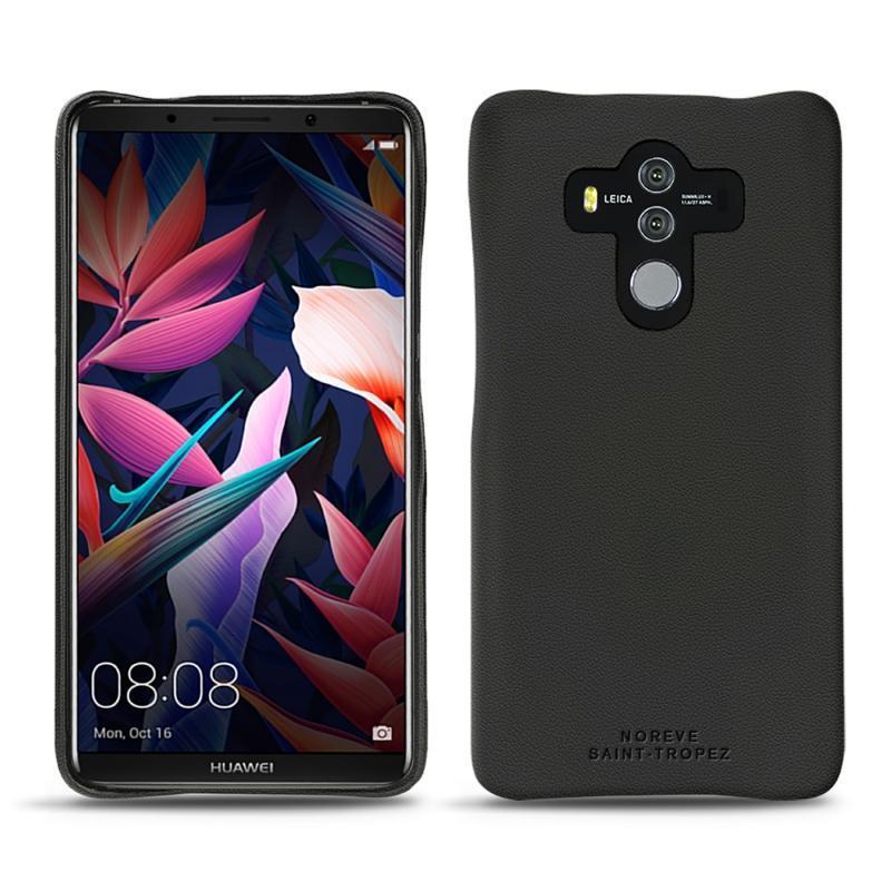 Huawei Mate 10 Pro leather cover - Noir PU