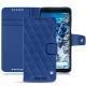  Google Pixel 2 XL leather case - Bleu océan - Couture ( Nappa - Pantone 293C ) 