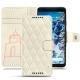  Google Pixel 2 XL leather case - Blanc escumo - Couture