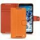  Google Pixel 2 XL leather case - Abaca arancio