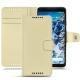 Funda de piel  Google Pixel 2 XL - Beige PU
