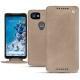 Custodia in pelle Google Pixel 2 XL - Taupe vintage ( Pantone 7530C ) 