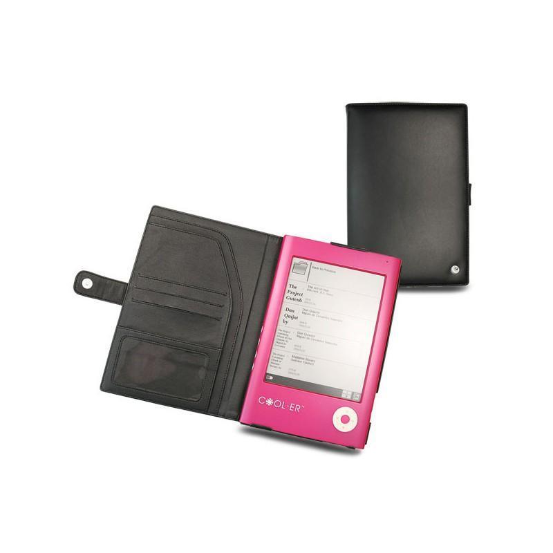 Funda de piel Coolreaders Cool-er  - Noir ( Nappa - Black ) 
