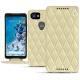 가죽 커버 Google Pixel 2 XL - Beige - Couture ( Nappa - Pantone 7502C ) 