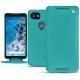 Custodia in pelle Google Pixel 2 XL - Bleu fluo