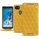 Custodia in pelle Google Pixel 2 XL - Jaune soulèu - Couture