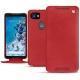 Google Pixel 2 XL leather case - Rouge troupelenc