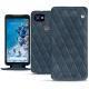 Google Pixel 2 XL leather case - Jean vintage - Couture
