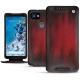 Housse cuir Google Pixel 2 XL - Rouge Patine