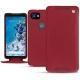 Google Pixel 2 XL leather case - Rouge passion
