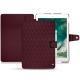 Apple iPad Pro 10,5" leather case - Lie de vin - Couture ( Pantone 5115C ) 