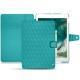 Apple iPad Pro 10,5" leather case - Bleu fluo - Couture